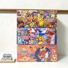 Pokemon Center Tohoku Hiroshima Fukuoka Special 3 Box Set w/Pikachu Promo card