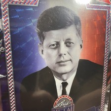 Marketplace image: 2026 Leaf Metal The Presidents TP-35 John F. Kennedy SUPERFRACTOR #’d/1 🌎0517