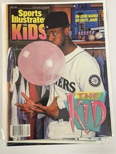 Griffey Jr  MINT MAGAZINES 10-Random W/cards, Backers Boards & Bags