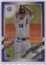 2021 Chrome NPB Nippon Professional Baseball Purple Refractor Shota Suzuki 1e19