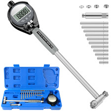 Digital Bore Gauges Set, Cylinder Bore Gauge with LCD Digital Dial Indicator, 2"