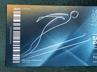 Milano Cortina 2026 Olympics Souvenir Ticket Ski Jumping 16.02 OSJP06 Superteam — photo 2