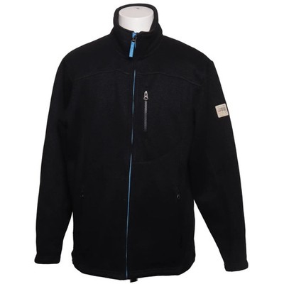 Think Pink, Fleecejacke, Herren, Größe: XL, Grau/Blau, Polyester, Einfarbig #iBR