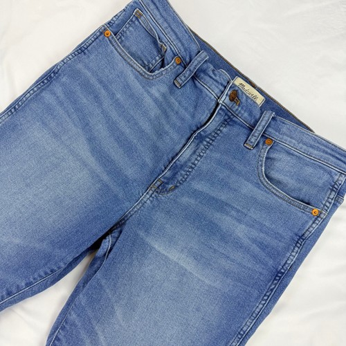 Madewell Stovepipe Jeans Womens 31 Euclid Wash High Rise Straight Stretch