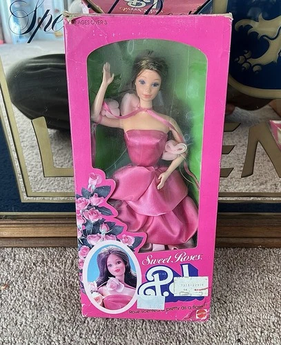 Vintage Collectible 1983 Sweet Roses PJ Doll #7455 Mattel NRFB