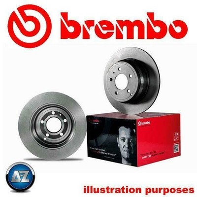 BREMBO BREMSSCHEIBEN PAAR HINTERACHSE 08.5803.30