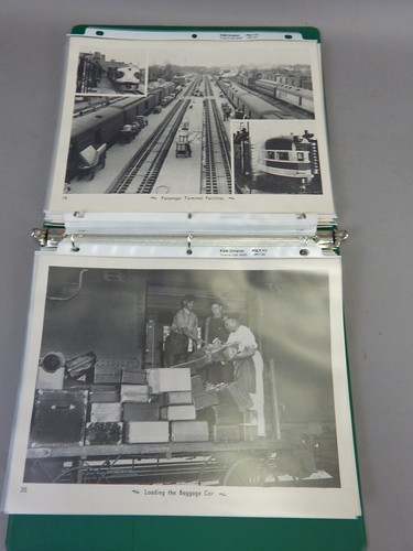 57p vintage historical American Railroad B&W railway museum press photograph lot - Picture 8 of 15
