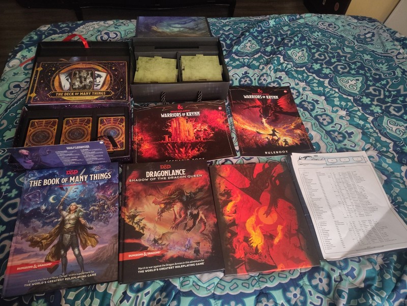 Dungeons And Dragons The Book Of Many Things, Deck Of Many Things, Carry Case +