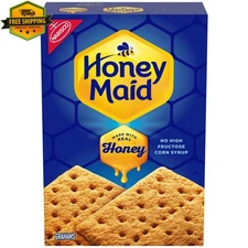 HONEY MAID Graham Crackers, 14.4 oz – Perfect for Lunch Snacks