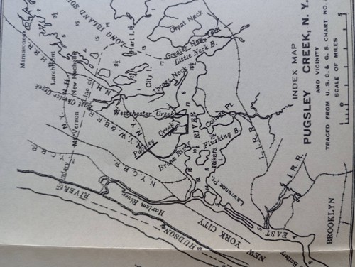 1915 New York City Pugsley Creek Bronx Army Corps Engineering Sketch Map - Picture 3 of 3