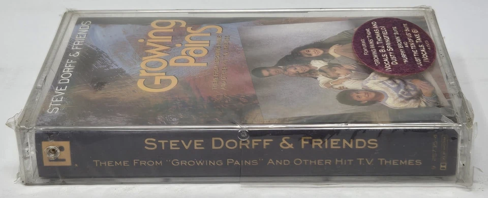 Growing Pains Steve Dorff Friends Soundtrack Cassette Tape NEW Partially Sealed - Image 4 of 4