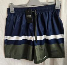 Image of Barbour Men's Blue Swim Shorts Size Small RRP £49.95  (201)