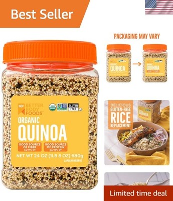24 oz BetterBody Quinoa - Healthy Nutty  Grain, Gluten-Free Delight