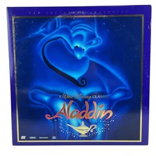 Aladdin LaserDisc 1992 Animated Disney CAV Letterbox THX Stereo NTSC