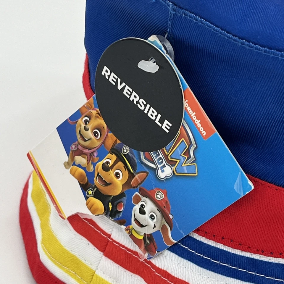 Sombrero de cubo Paw Patrol - Gorra reversible OSFM para bebé niño pequeño con etiquetas Foto 2 de 4