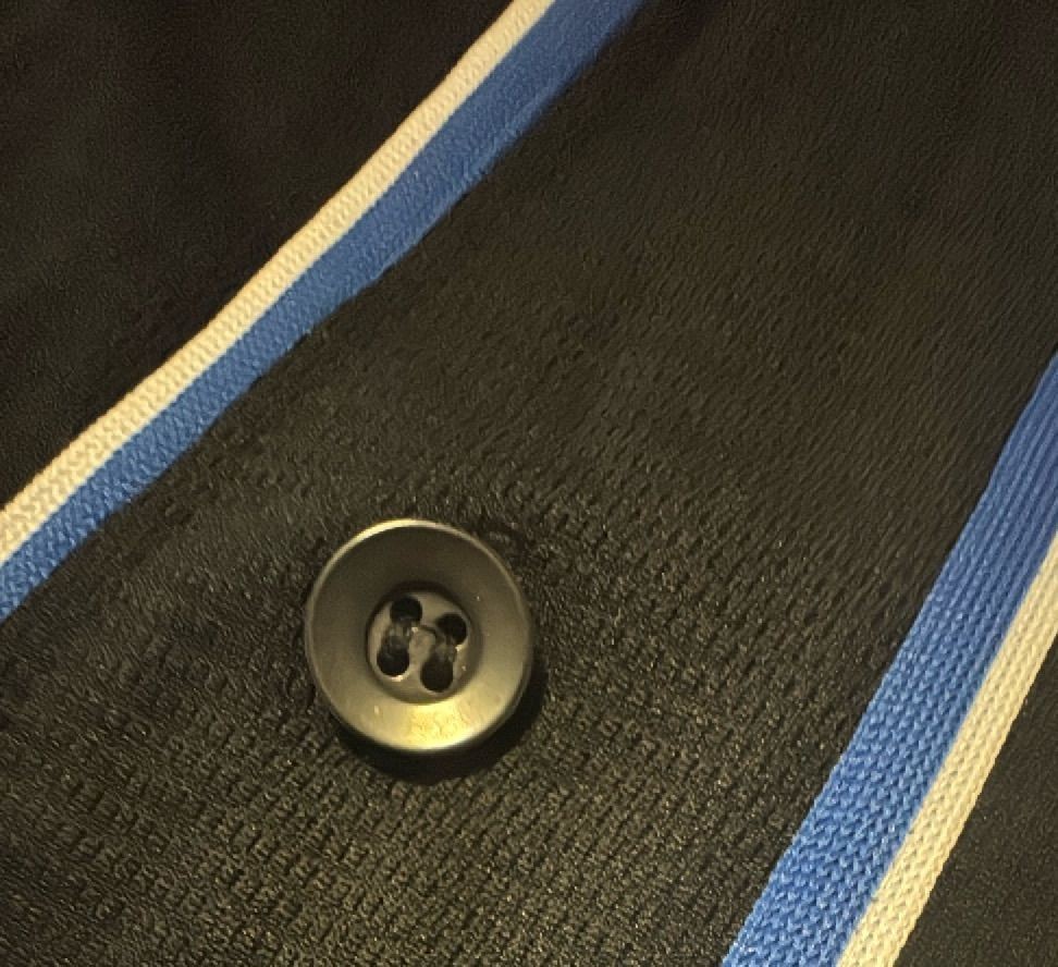 Majestic Los Angeles Dodgers Black Jersey 3XL Button Up Blue White Trim