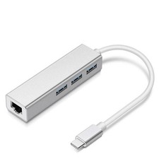 USB C to Ethernet Adapter Type-C 3.0 to RJ45 Network LAN Gigabit 2500Mbps Hub...