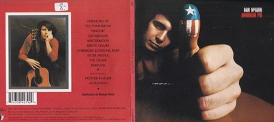 Don McLean   American Pie CD Digipak, Capitol Records