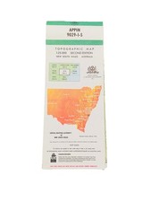 Appin Topographic Map 9029-I-S Second 2nd Ed CMA 1:25 000 Land NSW