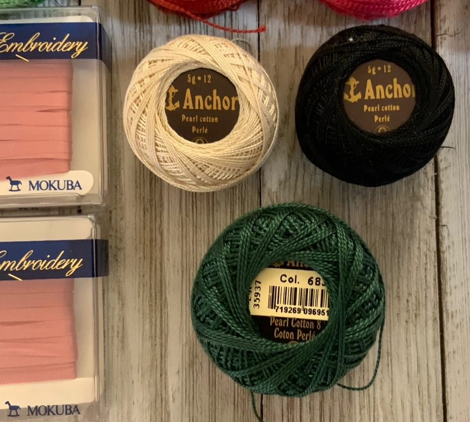 Mixed Lot Of 18 ~ Ginnie Thompson, Anchor Spools, Makuba Embroidery ~ New - Image 4 of 4