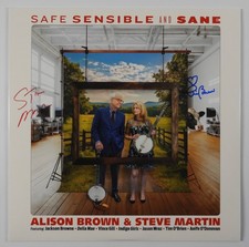Steve Martin JSA Autograph Signed Album Record Vinyl Alison Brown