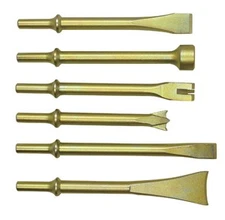 Astro Pneumatic 401K6 6pc Heavy Duty Thor Air Hammer, Chisel & Cutter Bit Set