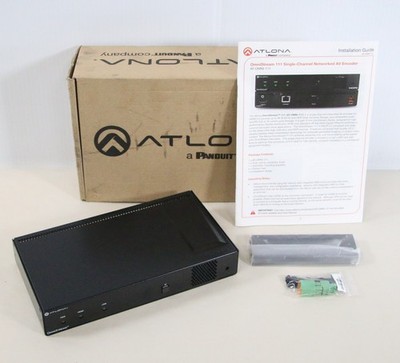 NEW Atlona AT-OMNI-111 Single Channel Networked AV Encoder - FREE SHIPPING