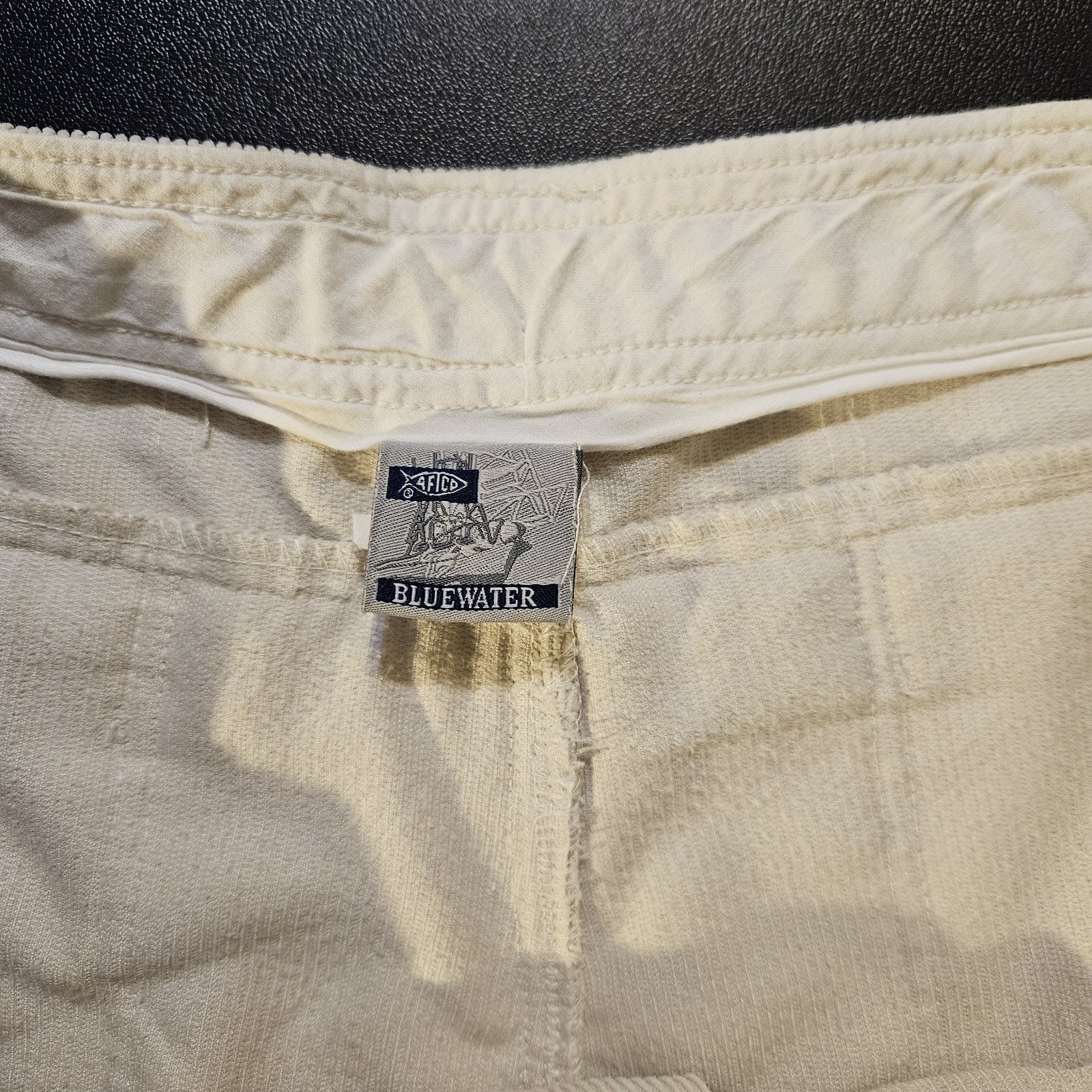 Aftco Corduroy 8" Shorts Khaki Cargo Fishing Bluewater Outdoor Hiking Mens 42