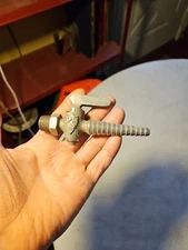 Antique P & S Scientific Apparatus Laboratory Gas/Air Nozzle Nickel Over Brass