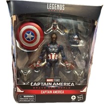 Hasbro Marvel Legends Series Captain America 6 Figure Brave New World VIEW DESC