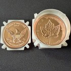 20x - 1 oz .999 Fine Copper Rounds Canadian MAPLE LEAF w/ Tube Bullion Lot 🔥 — photo 8