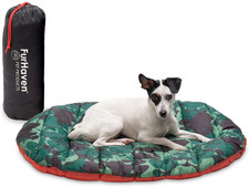 Outdoor Travel Dog Bed for Small Dogs W/ Carry Bag, Washable  Foldable, Great f