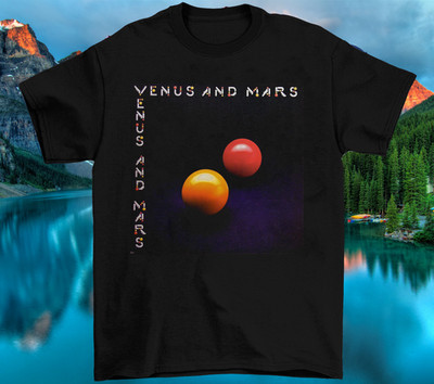 Rare Wings Venus And Mars Band Tour T-shirt Full size S-5XL K1595