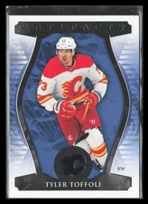 2023 Upper Deck Artifacts Tyler Toffoli Hockey Card #76 Turquoise Calgary Flames
