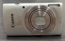 CANON PowerShot ELPH 180 20MP 8x Optical Zoom Silver Digital Camera