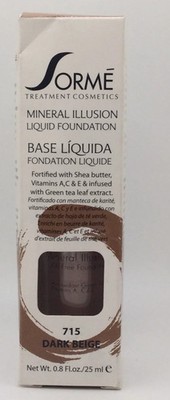 Sorme Mineral Liquid Foundation DARK BEIGE 715