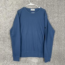Stone Island Ghost Piece Crewneck Lightweight Sweatshirt Men  S Size Xxl Blue