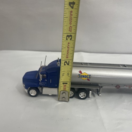 1991 Matchbox Sunoco Tanker Ford Aeromax Truck Petrol Advertising 1:97 (7 3/4"L) - Picture 6 of 15