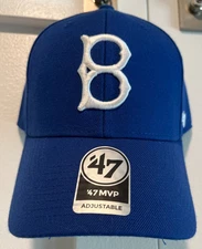 NEW '47 MVP Brand Brooklyn Dodgers Clean Up Adjustable Hat Cap