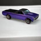 1967/ 1968 Hot Wheels Redline Purple / Dark Interior, Custom Fleetside, HK, EC