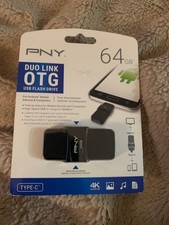 PNY 64GB DUO LINK USB 3.2 Type-C Dual Flash Drive