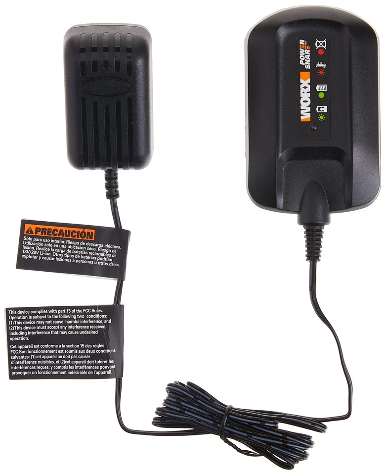 Worx WA3742 3-5 hour charger for 20V Lithium Ion Batteries - Image 2 of 4