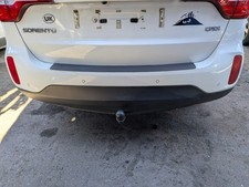 KIA SORENTO MK2 XM KX-3 2014 REAR BUMPER WITH PDC SENSORS IN CLEAR WHITE UD
