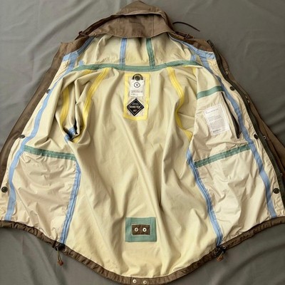visvim NOMAD Field Jacket GORE-TEX Herringbone Elbow Patch Men's