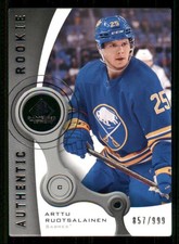 2021-22 SP Game Used 2005-06 Retro Rookies Arttu Ruotsalainen 857/999 Buffalo