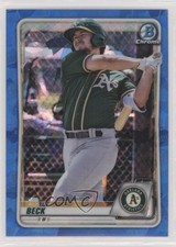 2020 Bowman Chrome Sapphire Edition Austin Beck #BCP-16 fm0