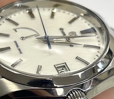 Grand Seiko White "Snowflake" Heritage Spring Drive Titanium Men's Watch SBGA211 11