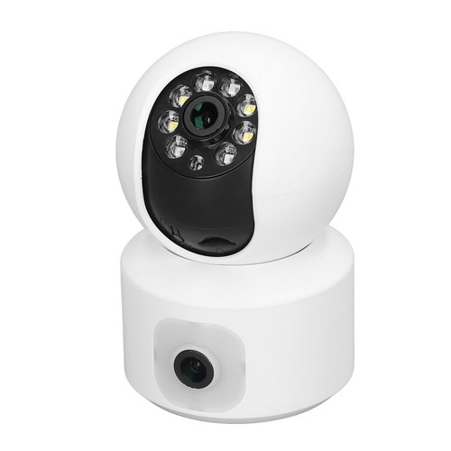 Binocular Surveillance Camera Smart WiFi Indoor Wireless Camera 100 To 240V♡ - Afbeelding 14 van 30