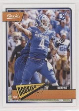 2018 Panini Classics Rookies No Name 7/10 Riley Ferguson #212 1m1a