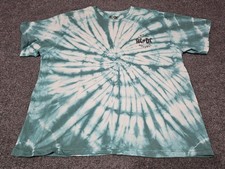 ACDC Rock Concert T Shirt Tie Dye 76 European Tour Mens 2XL Plus Size